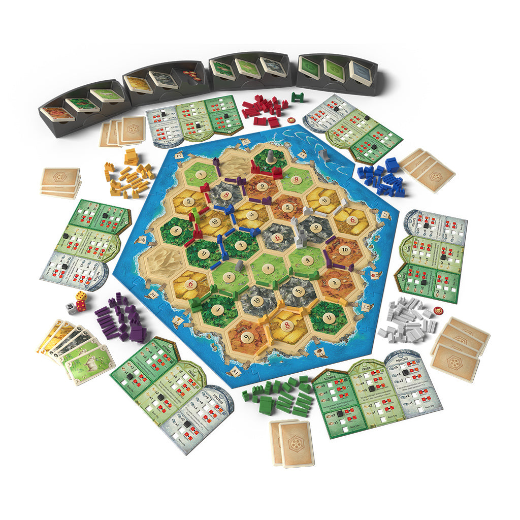 Catan: Cities & Knights 5-6 Player Expansion (6th Edition)
