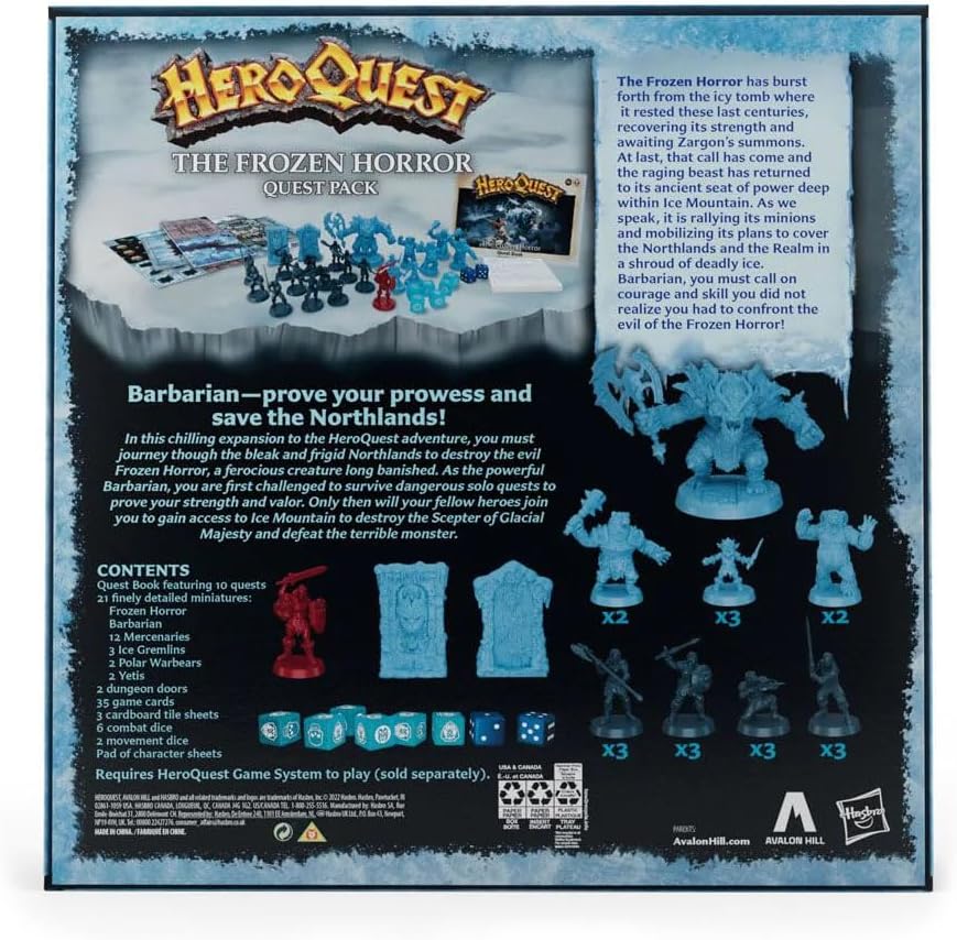 HeroQuest: The Frozen Horror (Quest Pack)