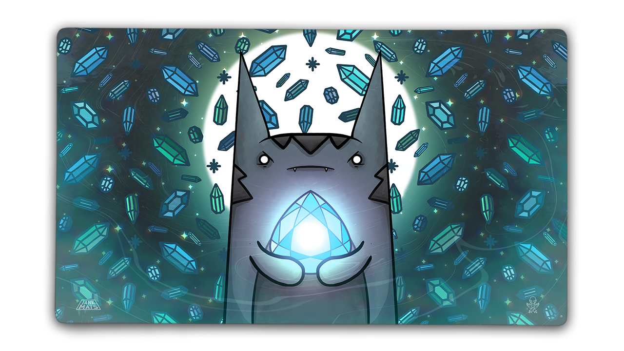Nox Mortua Blue Treasure Playmat