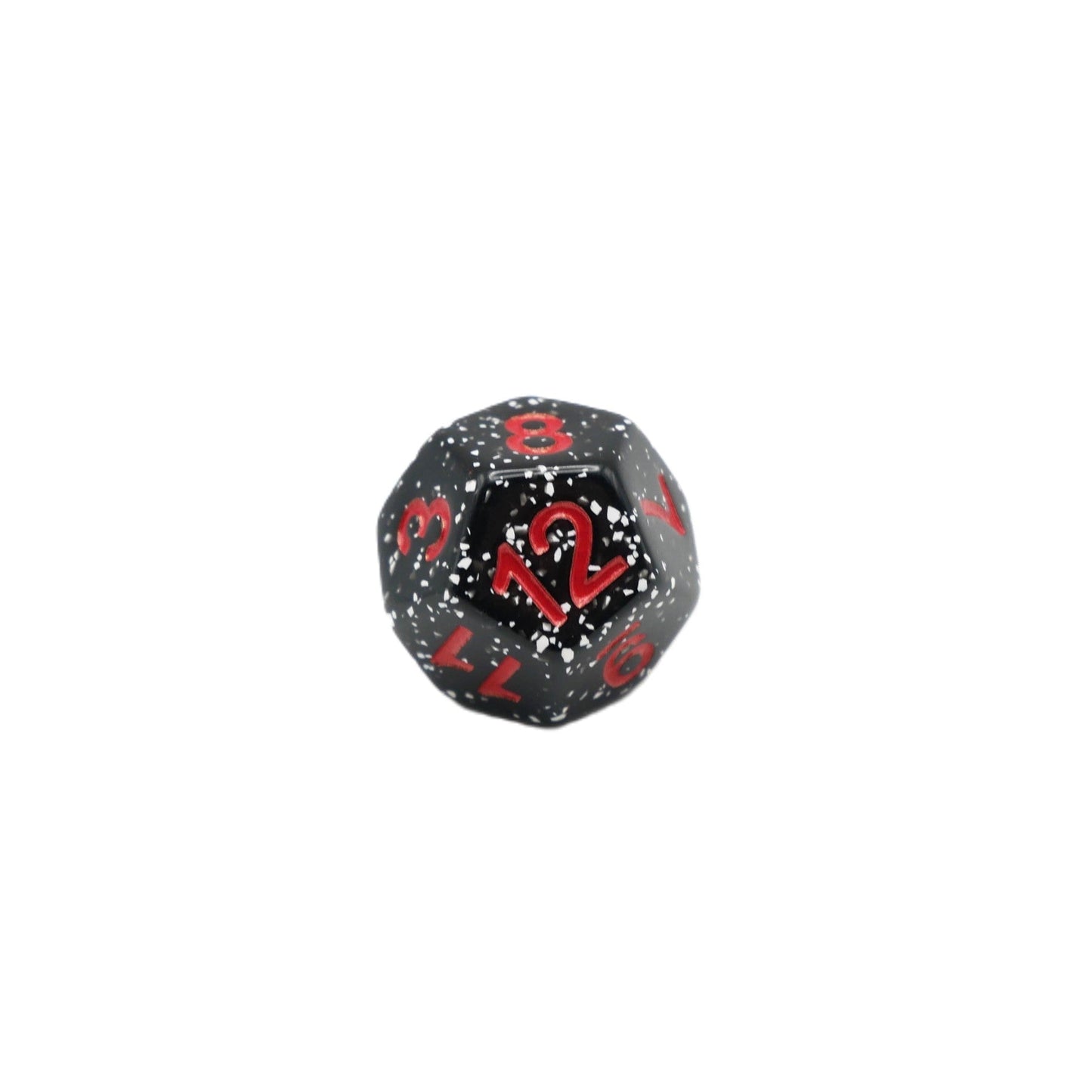 Obsidian Malphite - 7 Piece DnD Dice Set | Acrylic RPG Gaming Dice