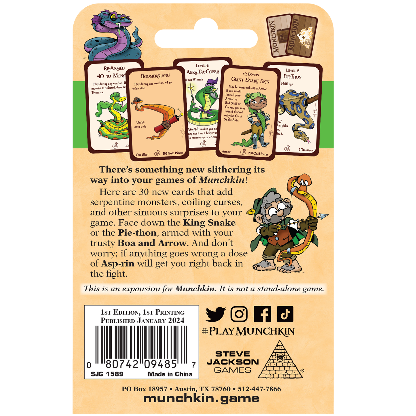 Munchkin: Snakes