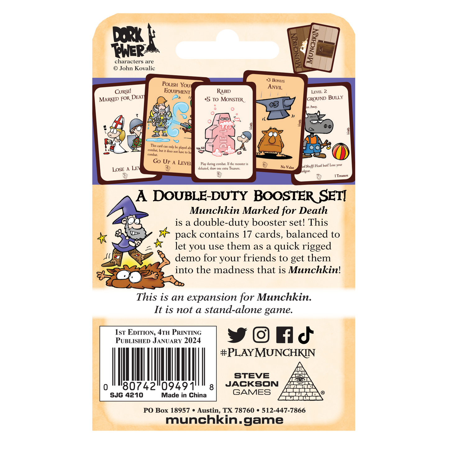 Munchkin: Marked for Death