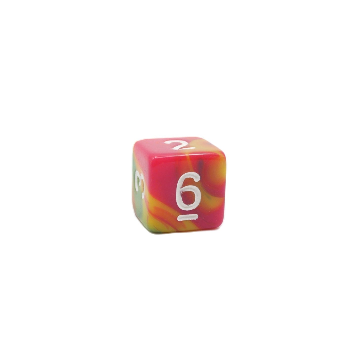 Spiral Lollipop - 7 Piece DnD Dice Set | Acrylic RPG Gaming Dice