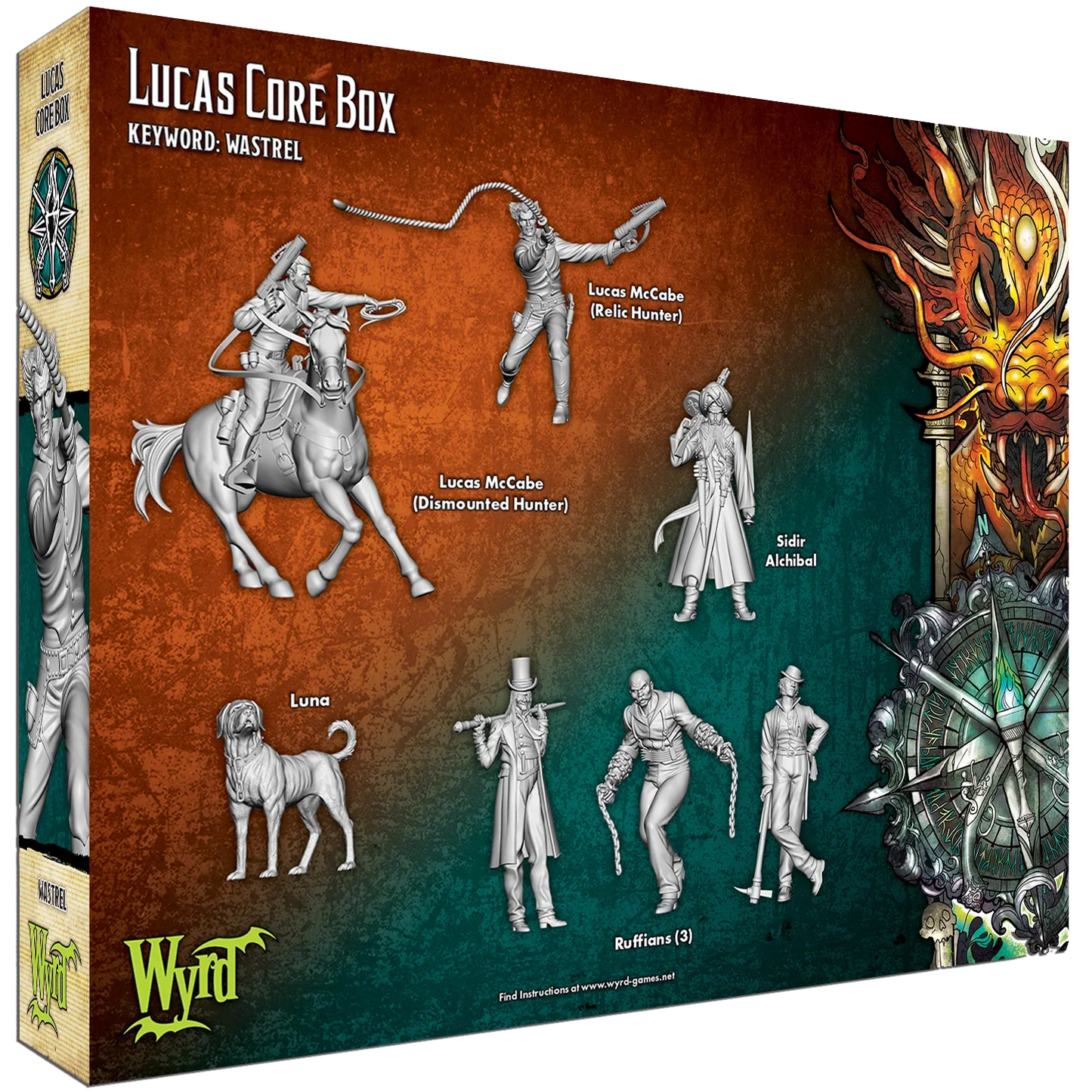 Malifaux Third Edition: Lucas Core Box