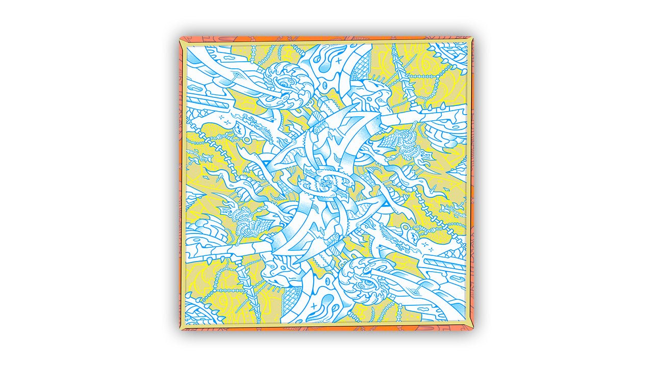 Auto Mat Grainlur White 2 Player Cloth Playmat