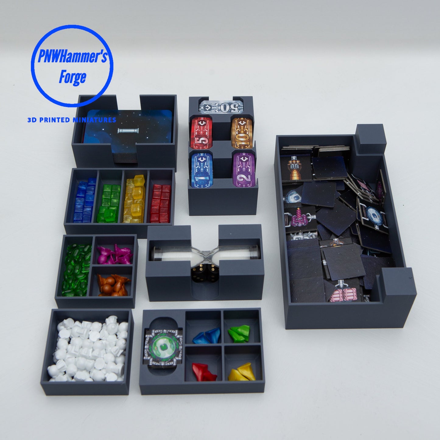 Galaxy Trucker Organizer - Board Game Insert
