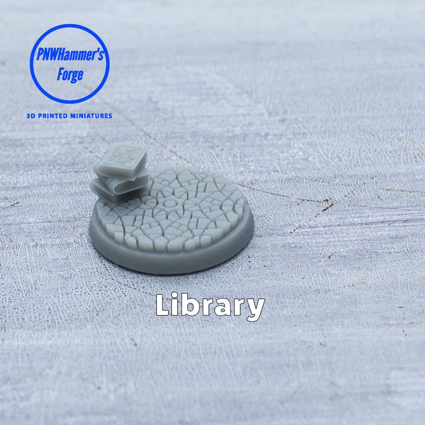 Decorative Miniature Bases for TTRPG Miniatures - 25mm diameter - 32mm Diameter