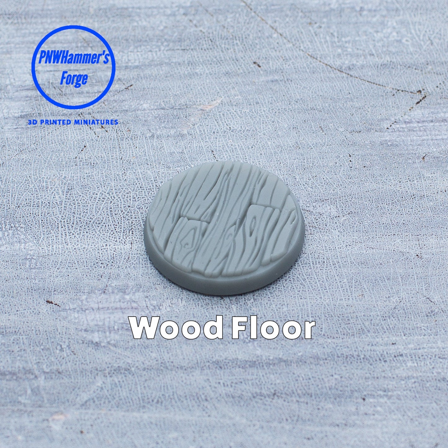 Decorative Miniature Bases for TTRPG Miniatures - 25mm diameter - 32mm Diameter