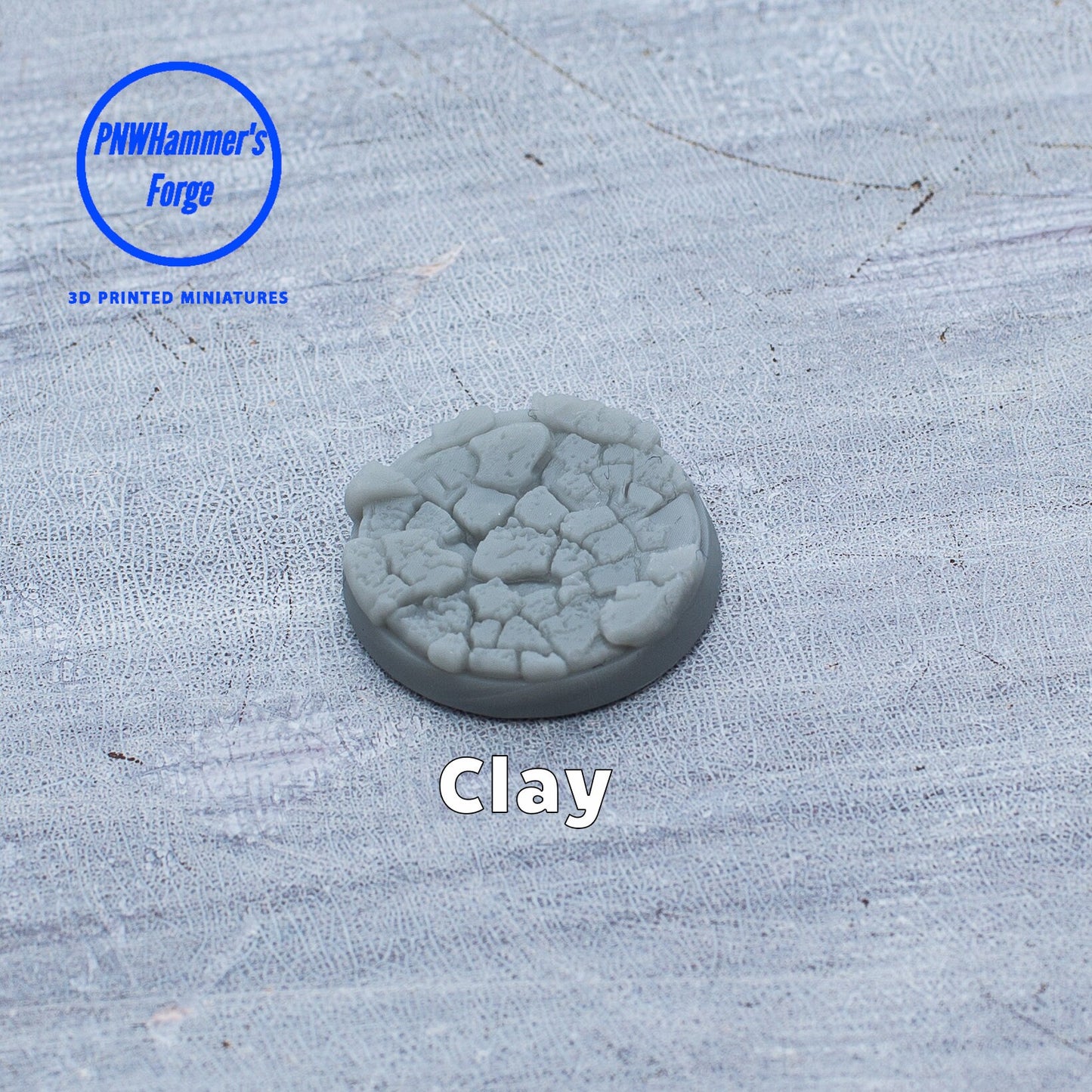 Decorative Miniature Bases for TTRPG Miniatures - 25mm diameter - 32mm Diameter