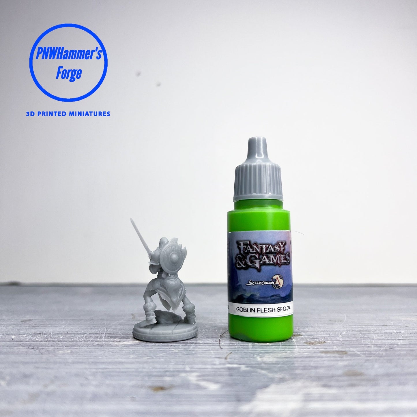 Human Male Barbarian Miniature for D&D - TTRPG - 32mm Miniature - Thurkal the Barbarian - Pathfinder - Unpainted - Primal Collectibles