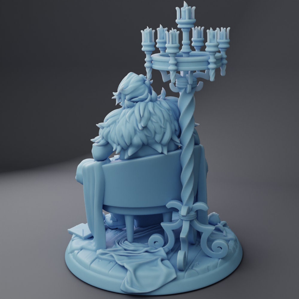 Human Male Bandit - Twin Goddess Miniatures - D&D - TTRPG - 32mm Miniature - Pathfinder - Unpainted - Swif Bigdagger