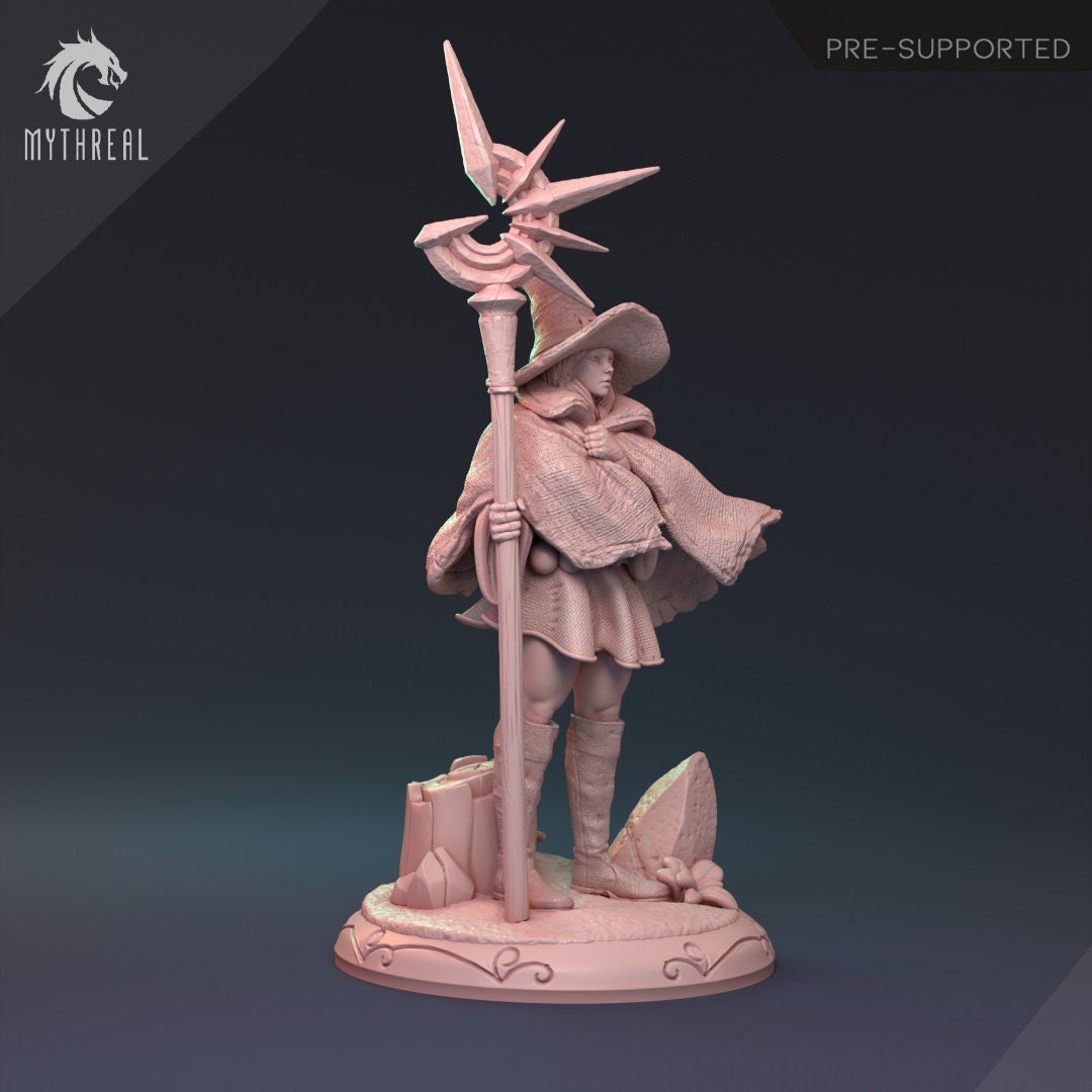 Human Female Sorceress or Wizard for TTRPG by HardWitch Games - Tamara Meliforth - Pathfinder - D&D - TTRPG - Gift for Gamers