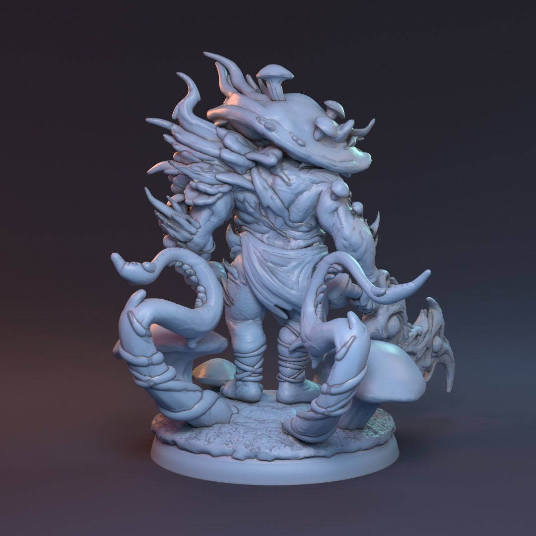 Fungus Demon/Elder God for TTRPG by HardWitch Games - Slarda - Pathfinder - D&D - TTRPG - Gift for Gamers - Mushroom Barbarian