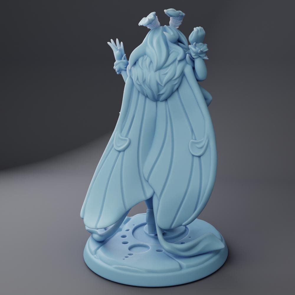 Gildae - Half-Moth Half-Human - Twin Goddess Miniatures - D&D - TTRPG - 32mm/75mm Miniature - Pathfinder - Unpainted -