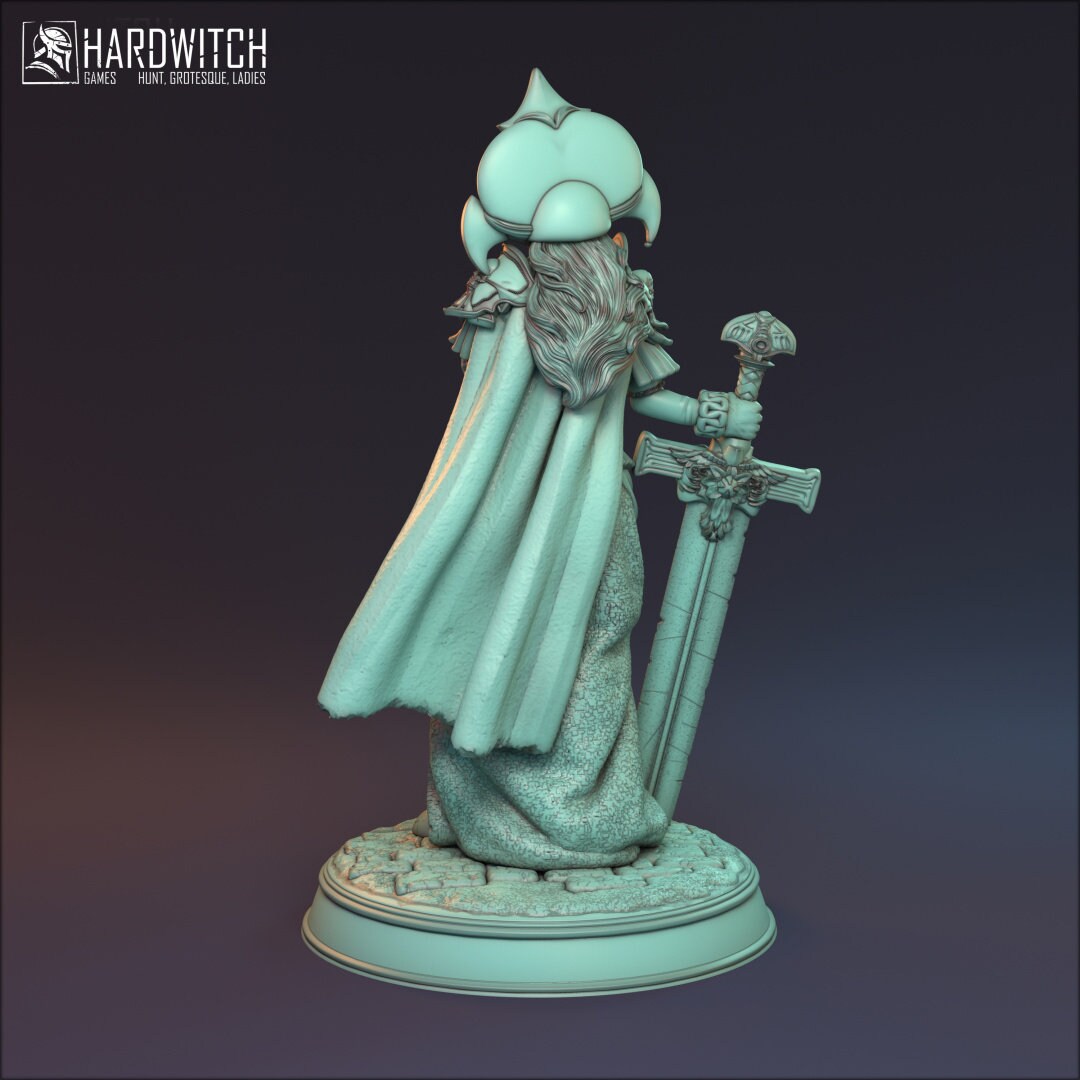 Human Female Fighter for TTRPG by HardWitch Games - Anarietta - Pathfinder - D&D - TTRPG - Gift for Gamers