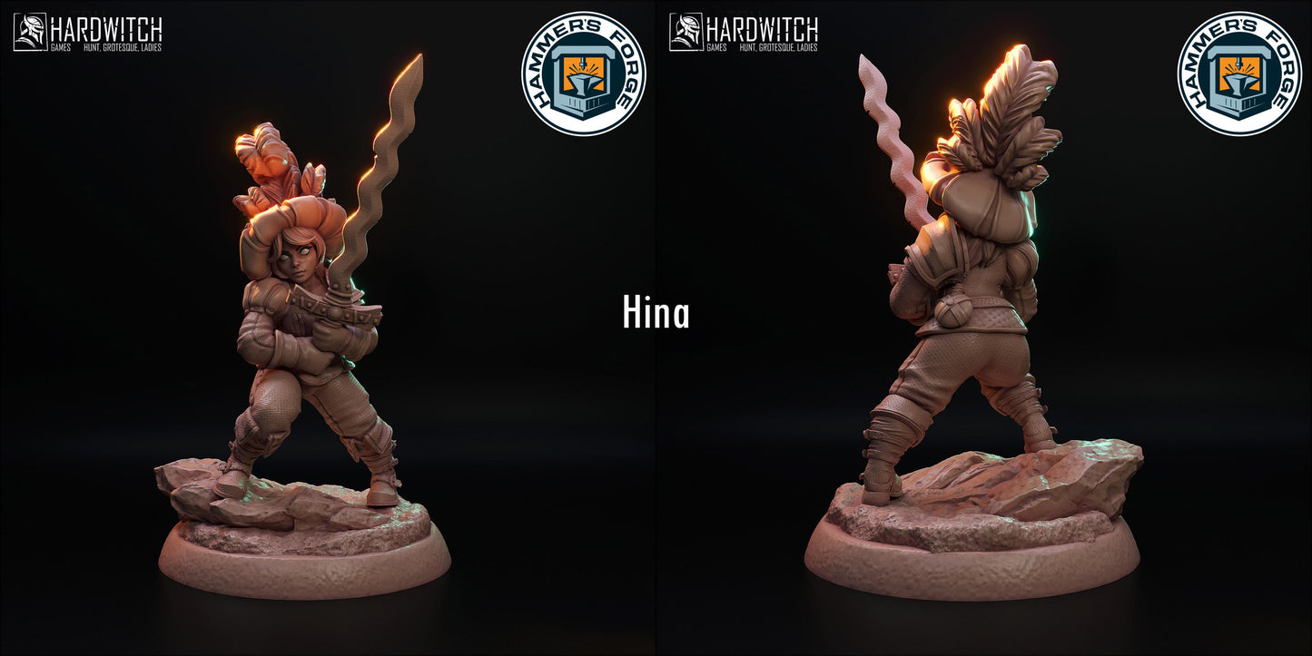Human Female Fighters for TTRPG by HardWitch Games - The Order of the Blazing Blade - Pathfinder - D&D - TTRPG - Gift for Gamers