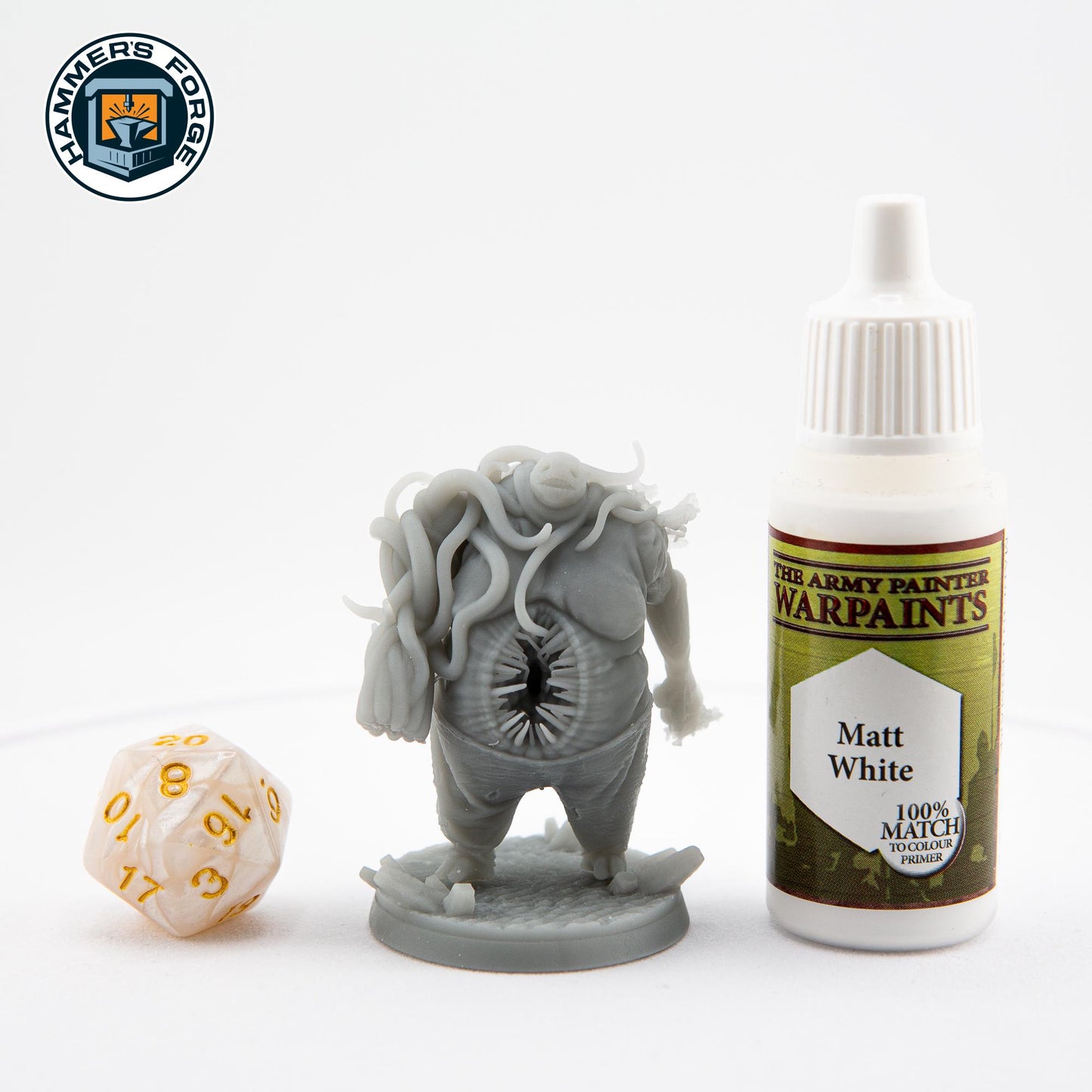 The Eater Miniature - Cursed Mermaid - 32mm Scale - Terror on Cursed Water - Monolith Arts - Pathfinder - 5E