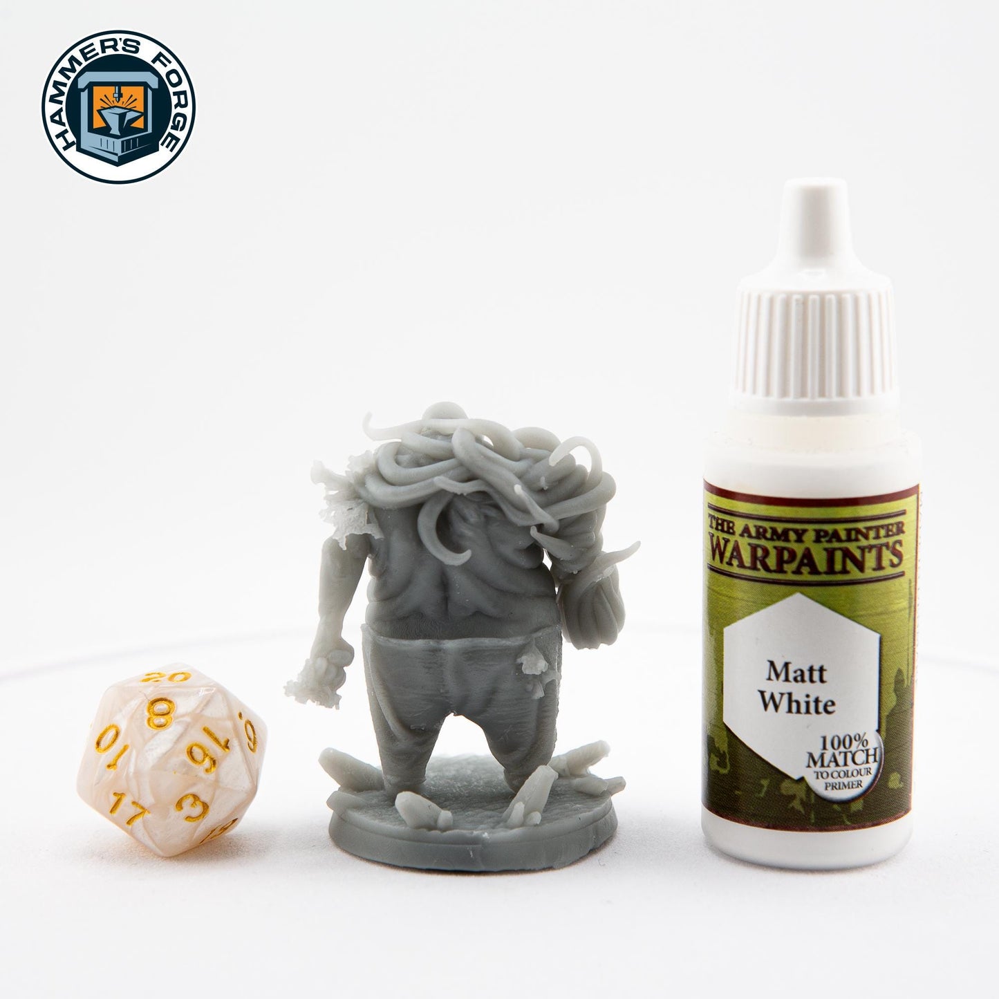 The Eater Miniature - Cursed Mermaid - 32mm Scale - Terror on Cursed Water - Monolith Arts - Pathfinder - 5E