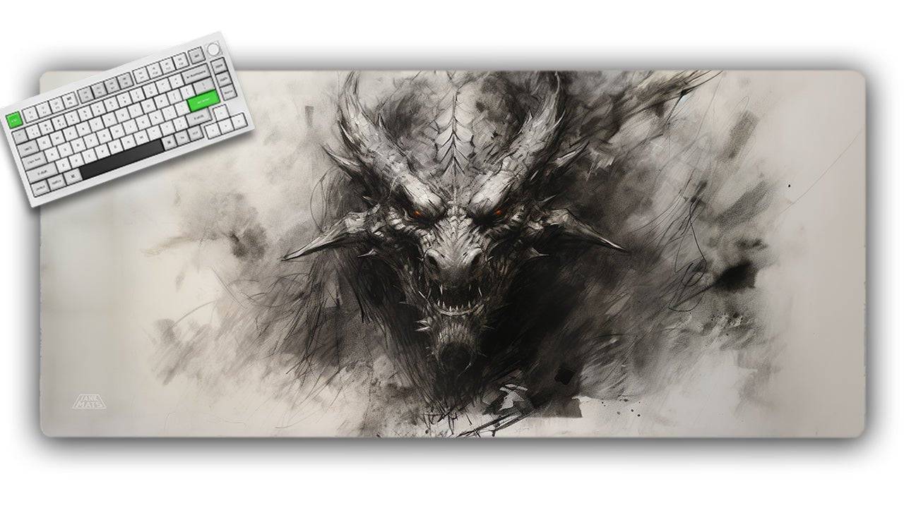 Turn Back Dragon TCG Playmat or XL Desktop