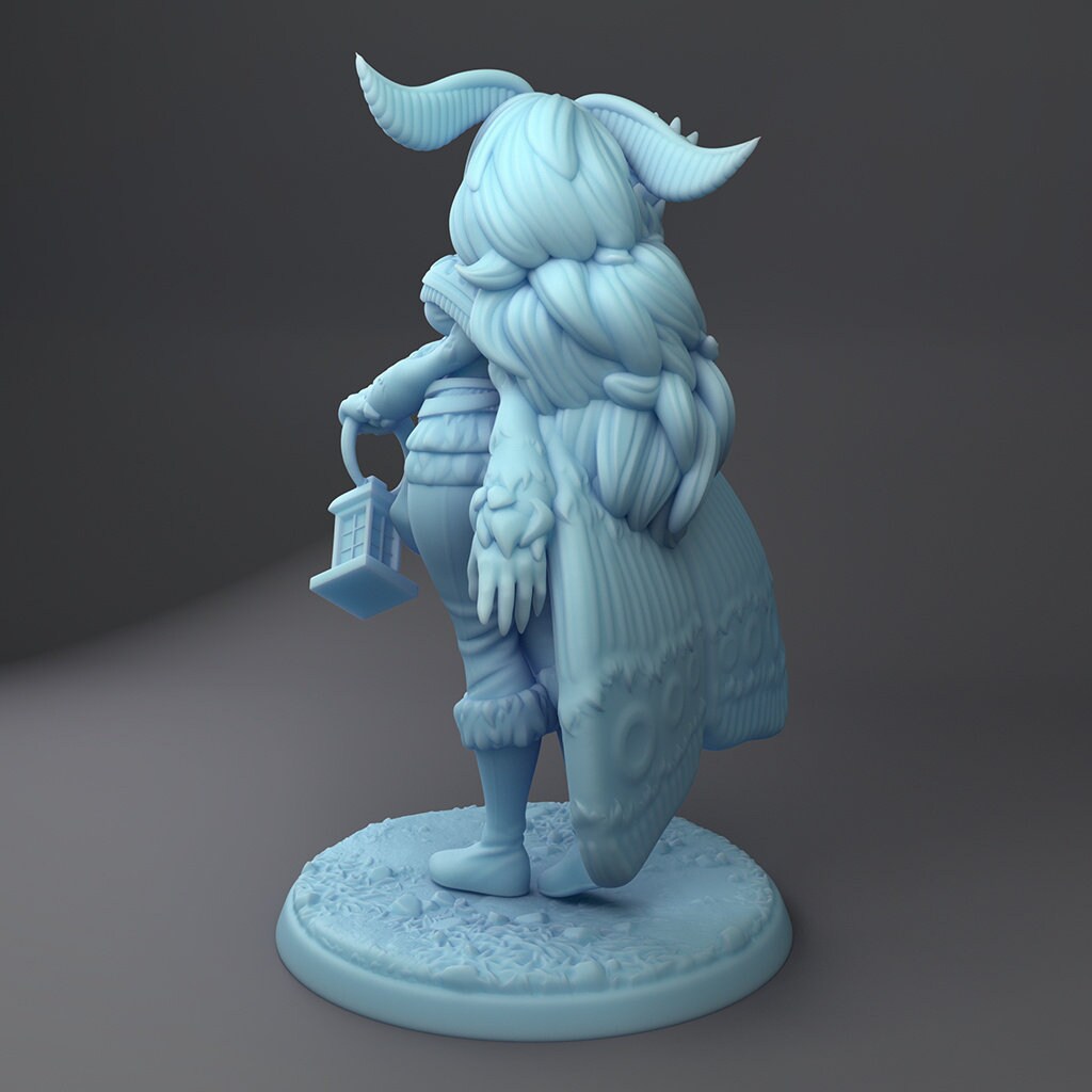 Gildae - Half-Moth Half-Human - Twin Goddess Miniatures - D&D - TTRPG - 32mm/75mm Miniature - Pathfinder - Unpainted -