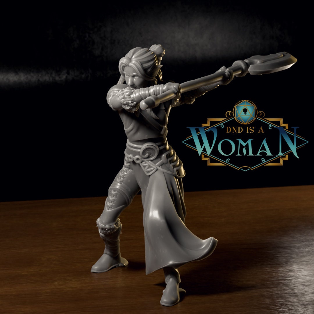 Dahana Willowspirit - Elf Barbarian Female - DND is a Woman - Pathfinder - D&D - TTRPG