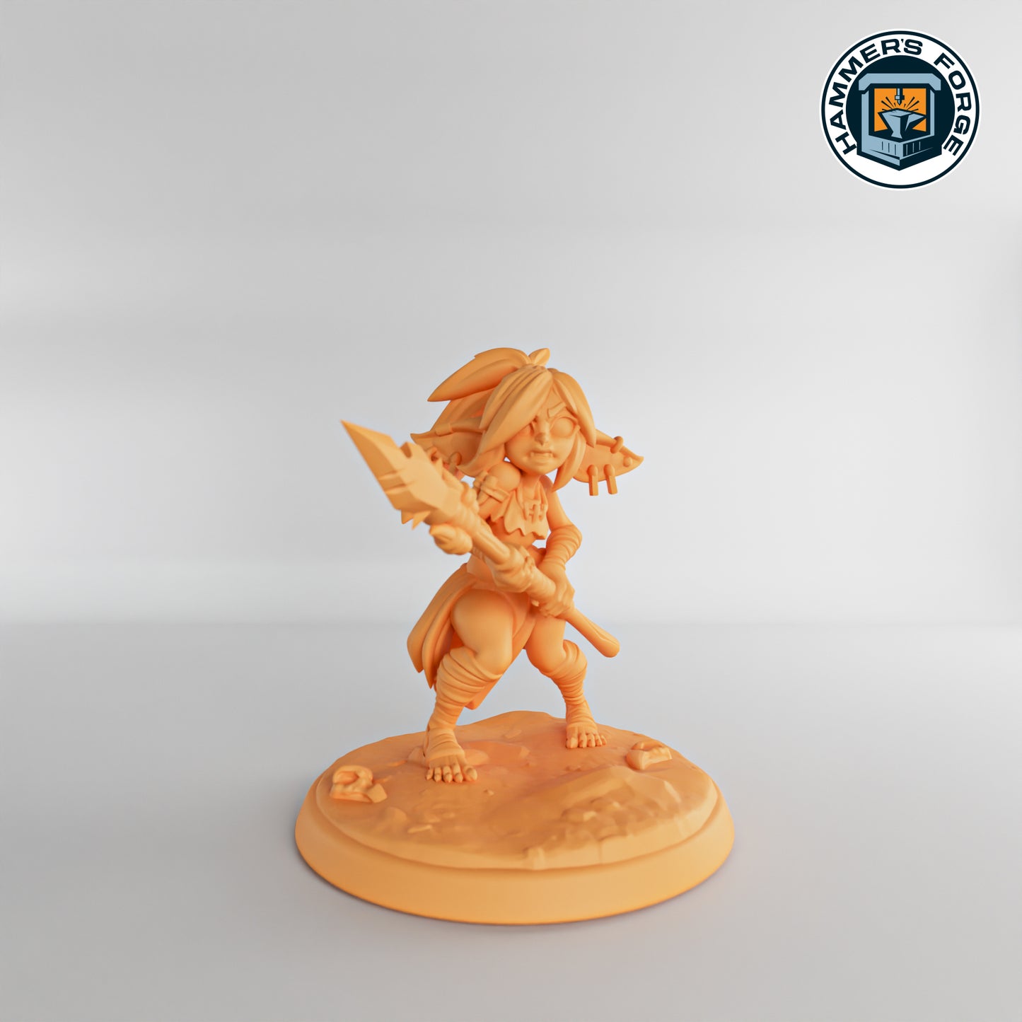 Level 1 Female Goblin Fighter