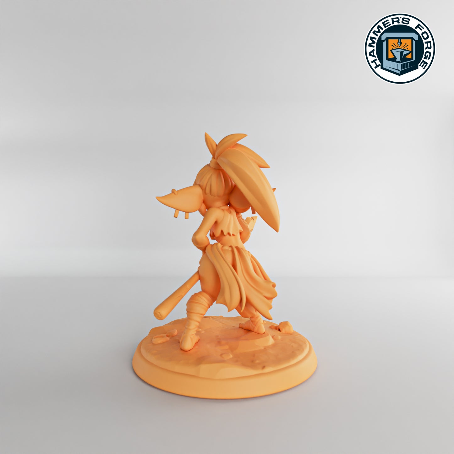 Level 1 Female Goblin Fighter