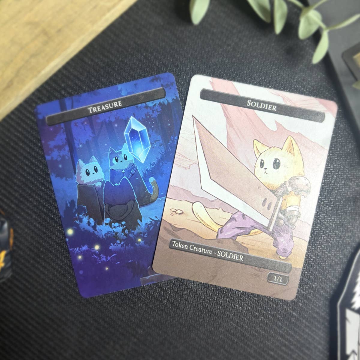 SOLDIER & Treasure Token Set