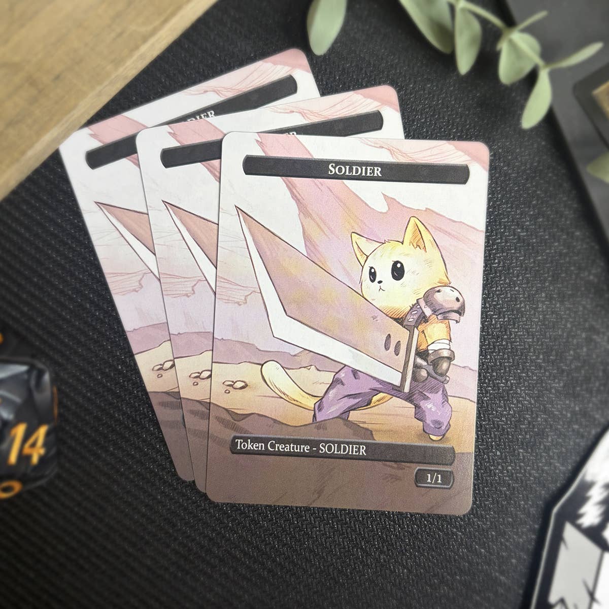 SOLDIER & Treasure Token Set
