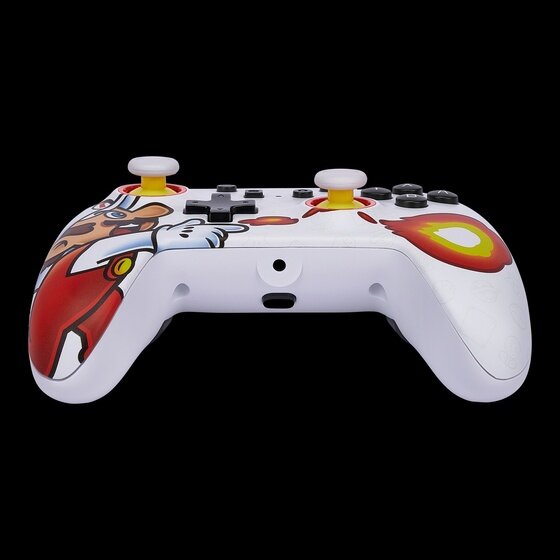 Enhanced Wired Controller and Slim Case for Nintendo Switch — Mario Fireball