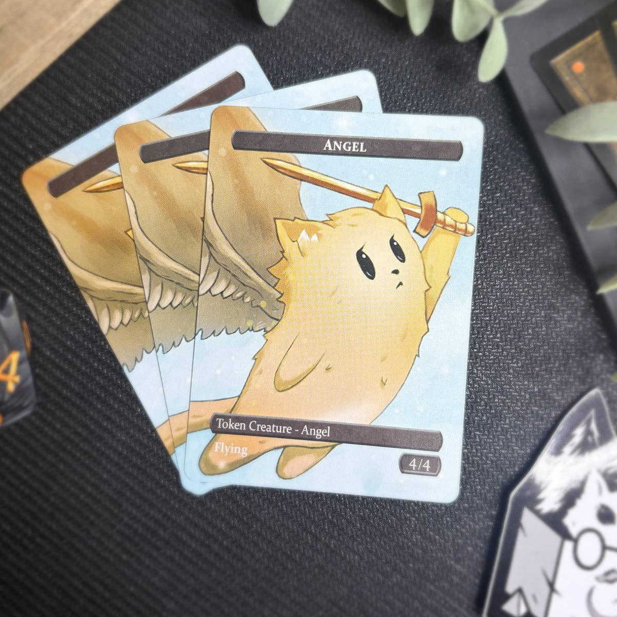 Zombie & Angel Token Set