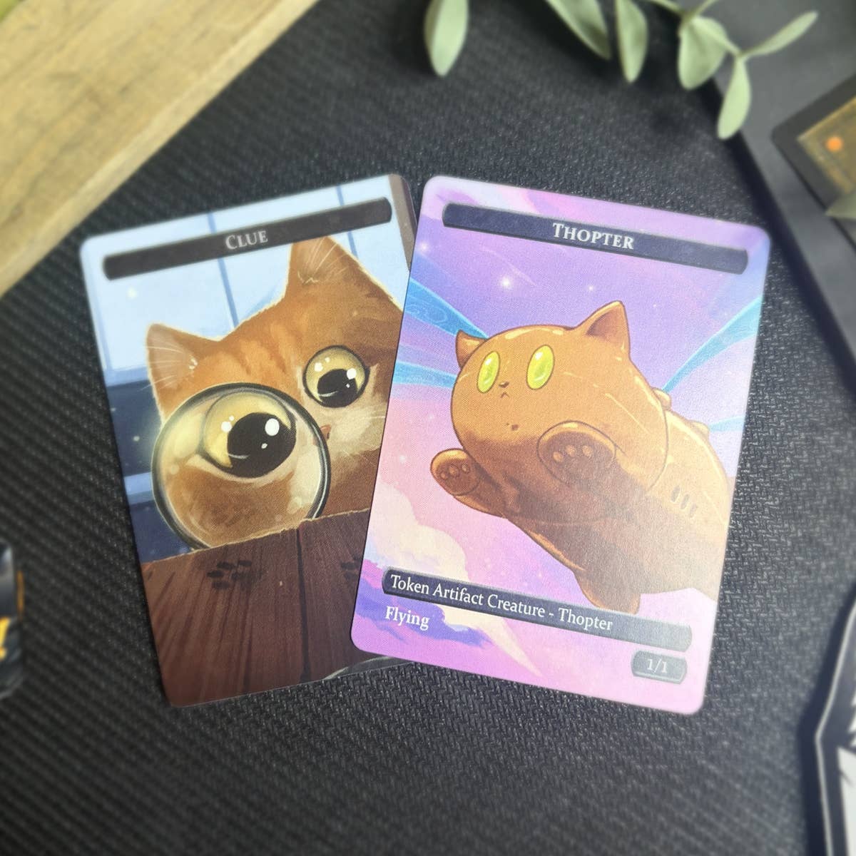 Thopter & Clue Token Set