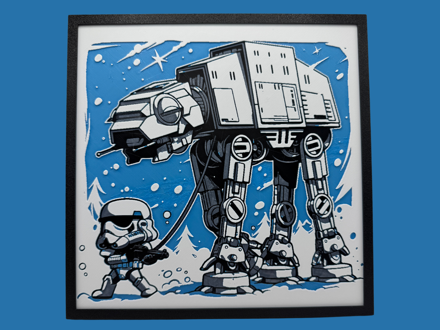 Large Star Wars Hueforge