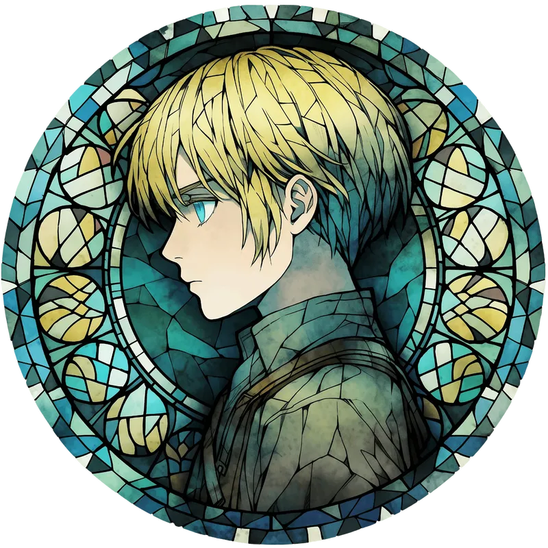 Anime Mirror - Stained Glass