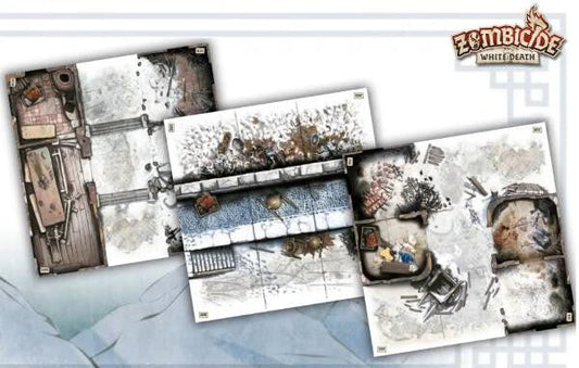 Zombicide: White Death Extra Tiles Pack - Kickstarter Exclusive