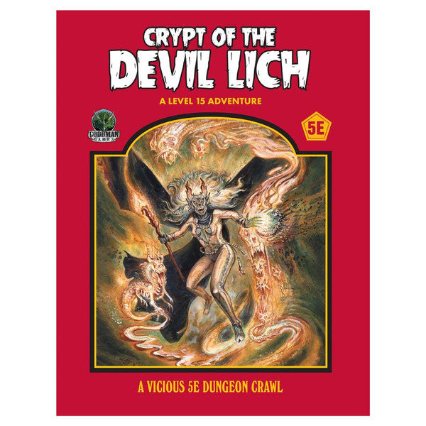 Crypt of the Devil Lich Softcover (5E)