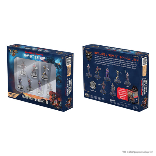 D&D Icons of the Realms: Baldur's Gate 3 - Character Boxed Set