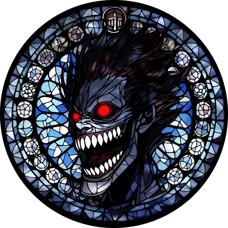 Anime Mirror - Stained Glass