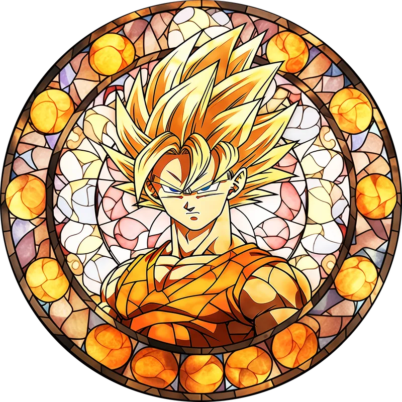 Anime Mirror - Stained Glass