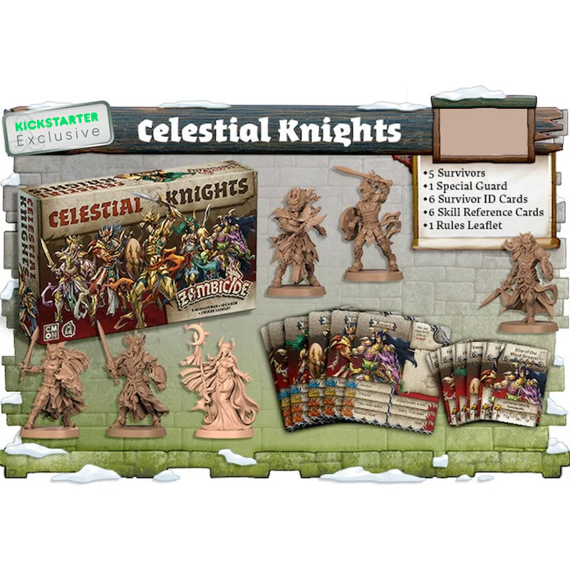 Zombicide: White Death Celestial Knights - Kickstarter Exclusive