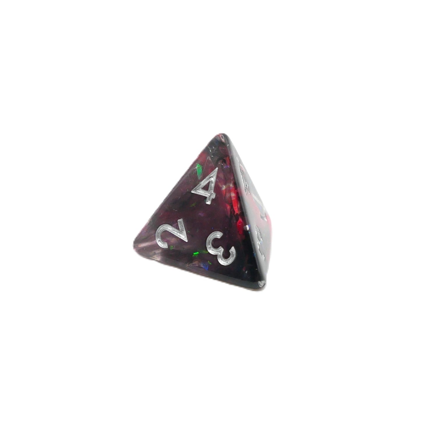 Heart's Content - 7 Piece DnD Dice Set | Acrylic RPG Gaming Dice