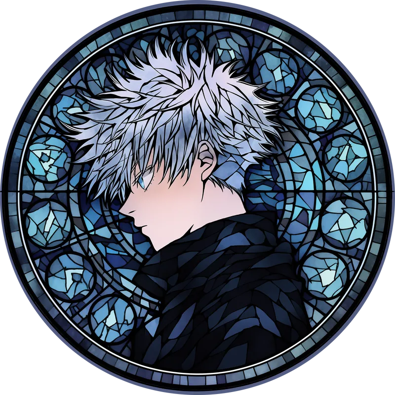 Anime Mirror - Stained Glass