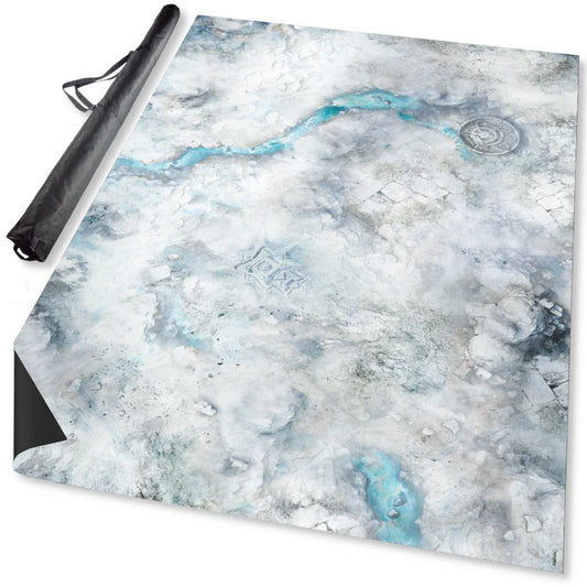 Terrain Crate Gaming Mat: Snowfield 6' × 4'