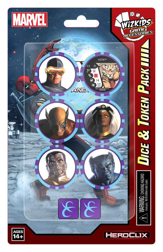 HeroClix: X-Men - Rise and Fall - Dice and Token Pack