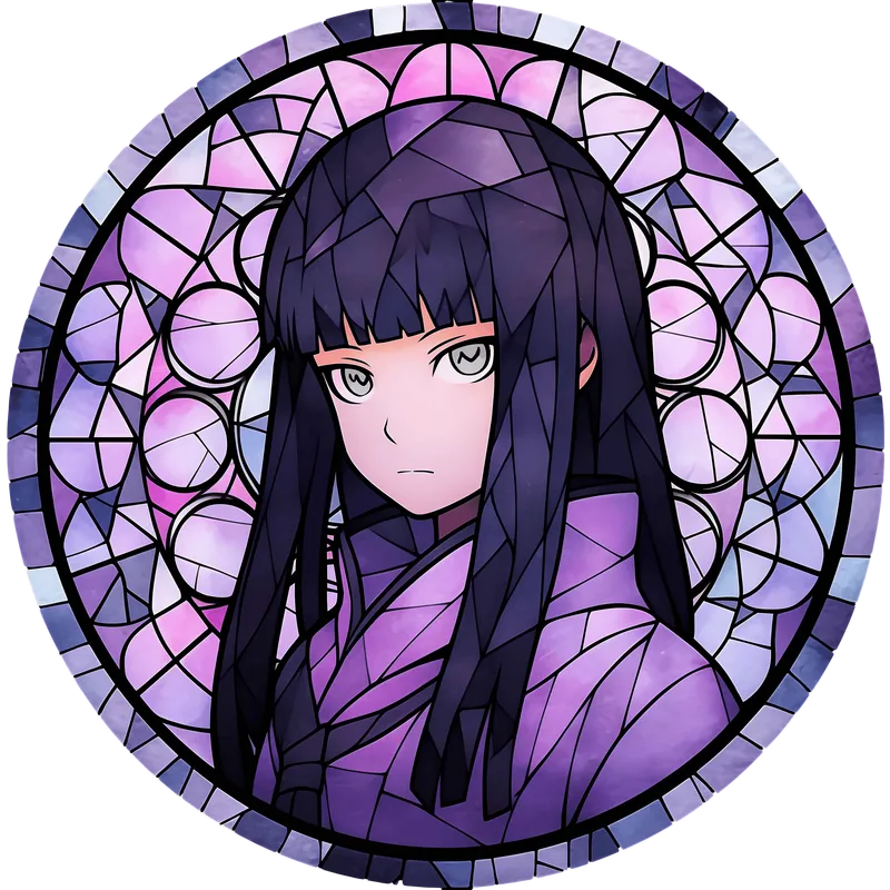 Anime Mirror - Stained Glass
