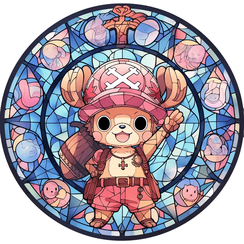 Anime Mirror - Stained Glass