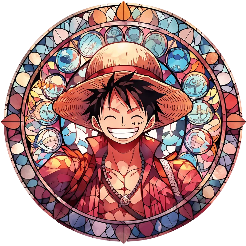 Anime Mirror - Stained Glass