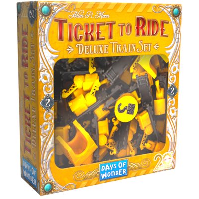 Ticket to Ride: 20th Anniversary Deluxe Train Set - Yellow Crane Train