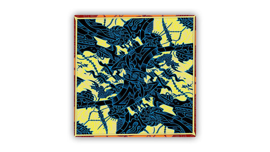 Auto Mat Grainlur Black 2 Player Cloth Playmat