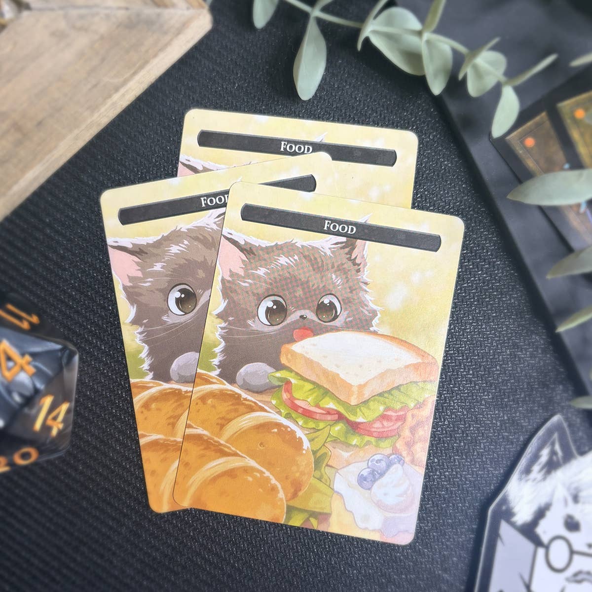 Squirrel & Food Token Set